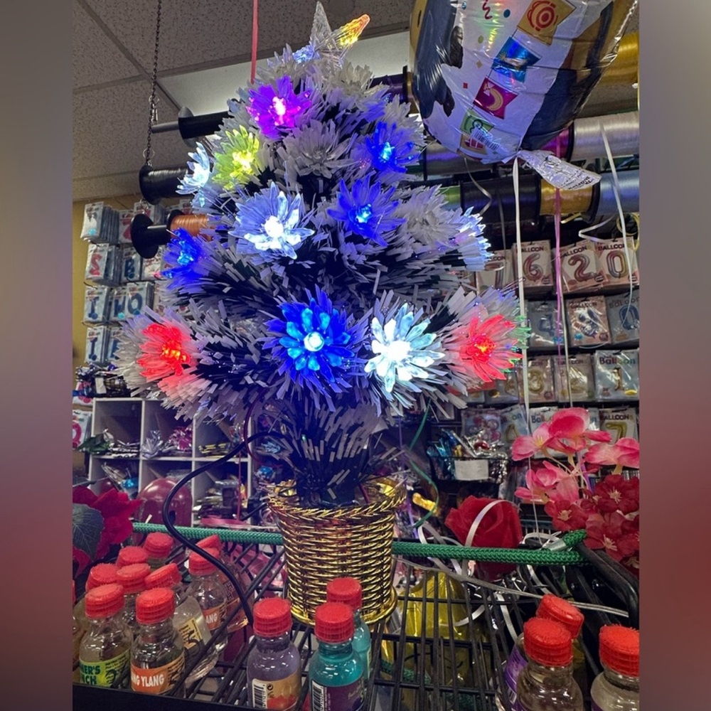 Festive LED Holiday Tree with Multicolor Lights